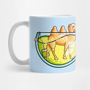 Camel-Mile-Tea Kawaii Cute Chamomile Tea Pun Mug